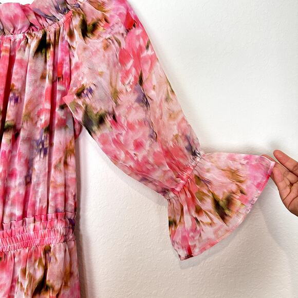 MISA Los Angeles Danae Mini Dress in Taza Floral Size Small - Picture 5 of 9